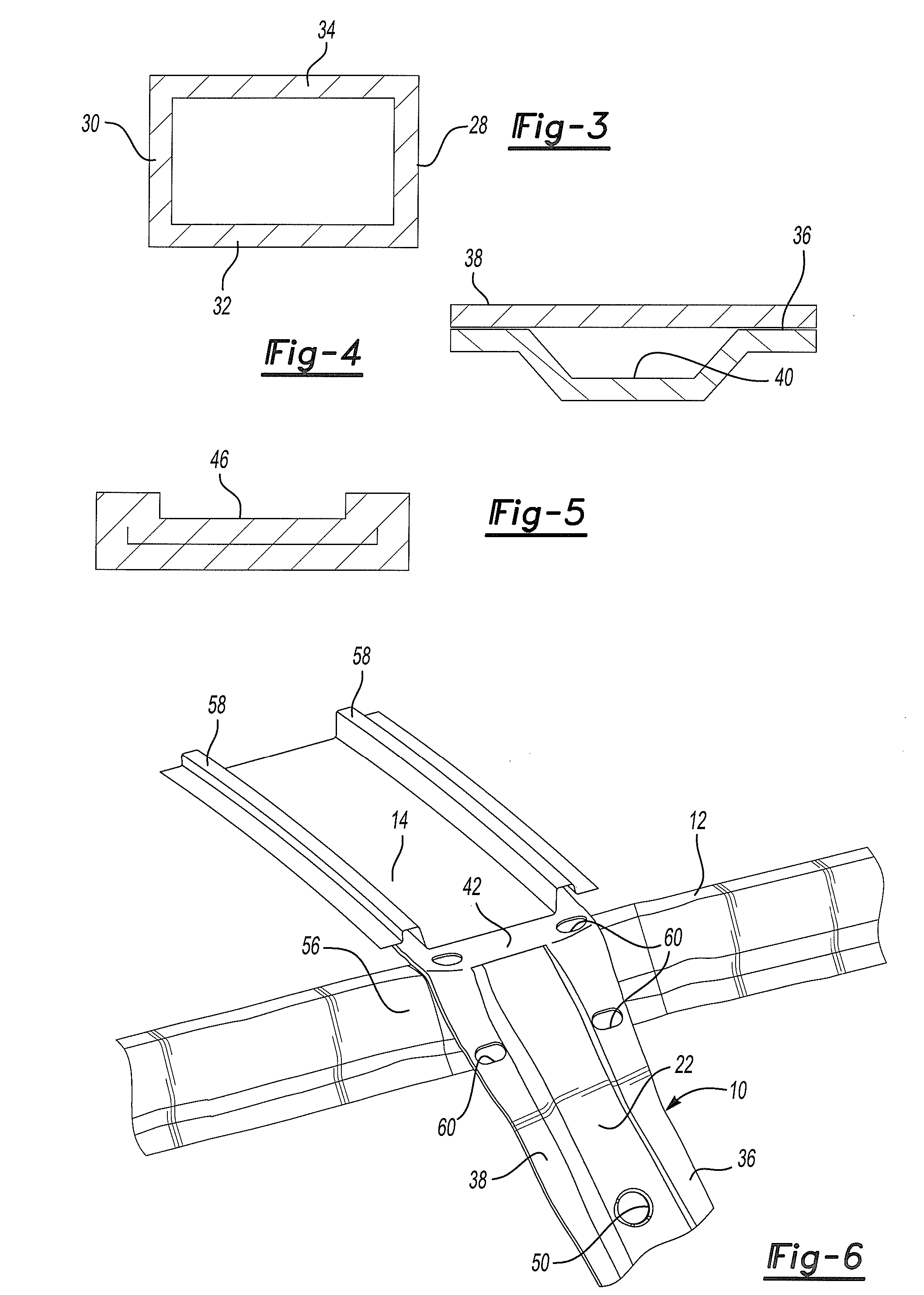 Unitary hydroformed roof support pillar