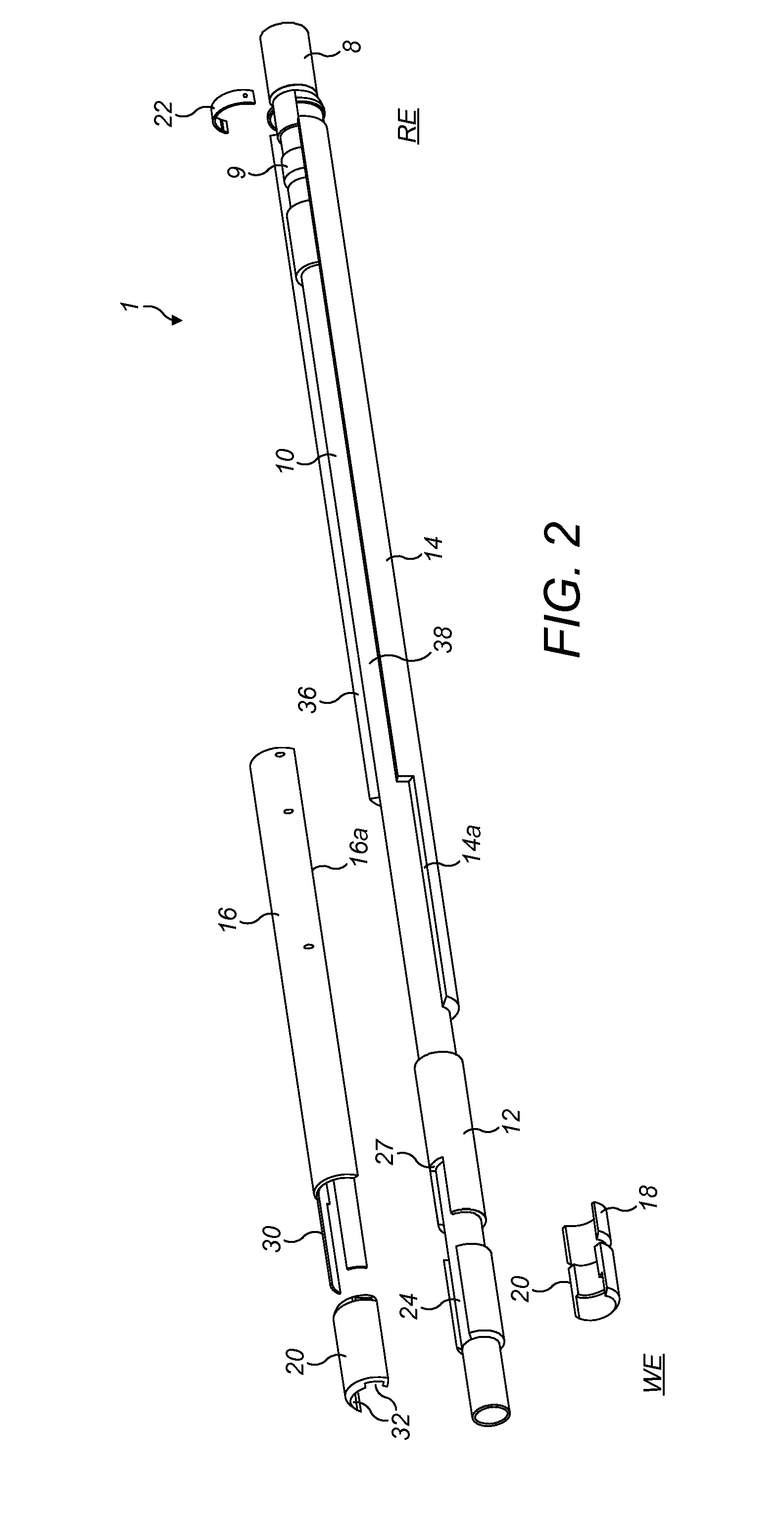 Downhole umbilical release assembly