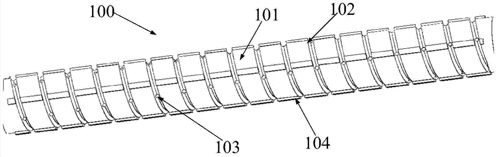 A roller-type battery panel cleaning brush