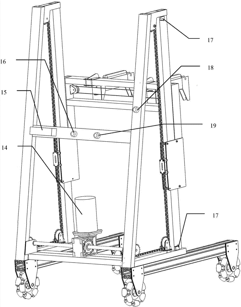 Multifunctional lower limb rehabilitation moped