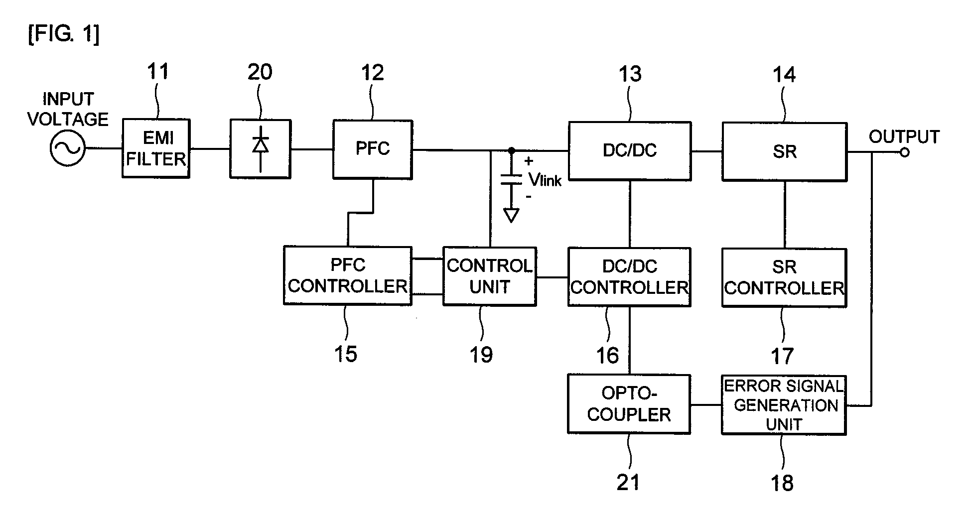 Switching mode power supply for reducing standby power