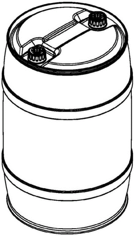 Container with irremovable closure to facilitate dispensation of contents