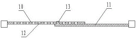 Telescopic bathtub with adjustable size