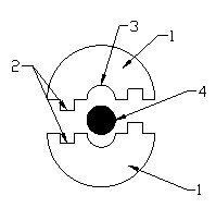 Polypropylene wood plastic environment-friendly pencil and manufacturing method thereof