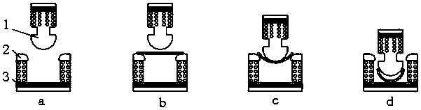 Wall thickness homogenization method adopting isothermal stamping for titanium alloy thick-wall spherical shell