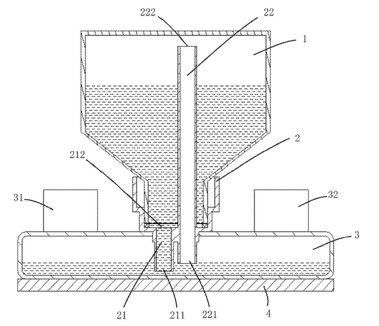 Humidification device, humidifier and ventilator