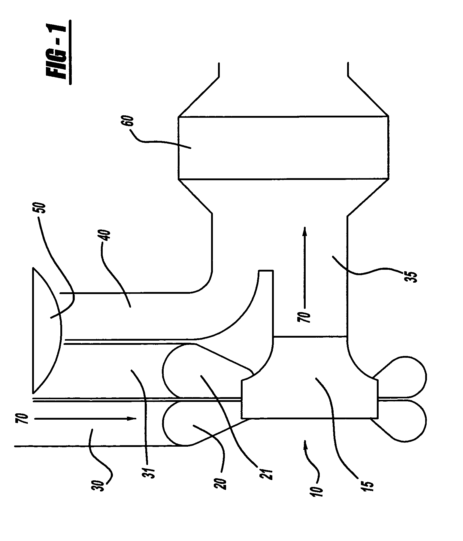 Integrated bypass and variable geometry configuration for an exhaust gas turbocharger