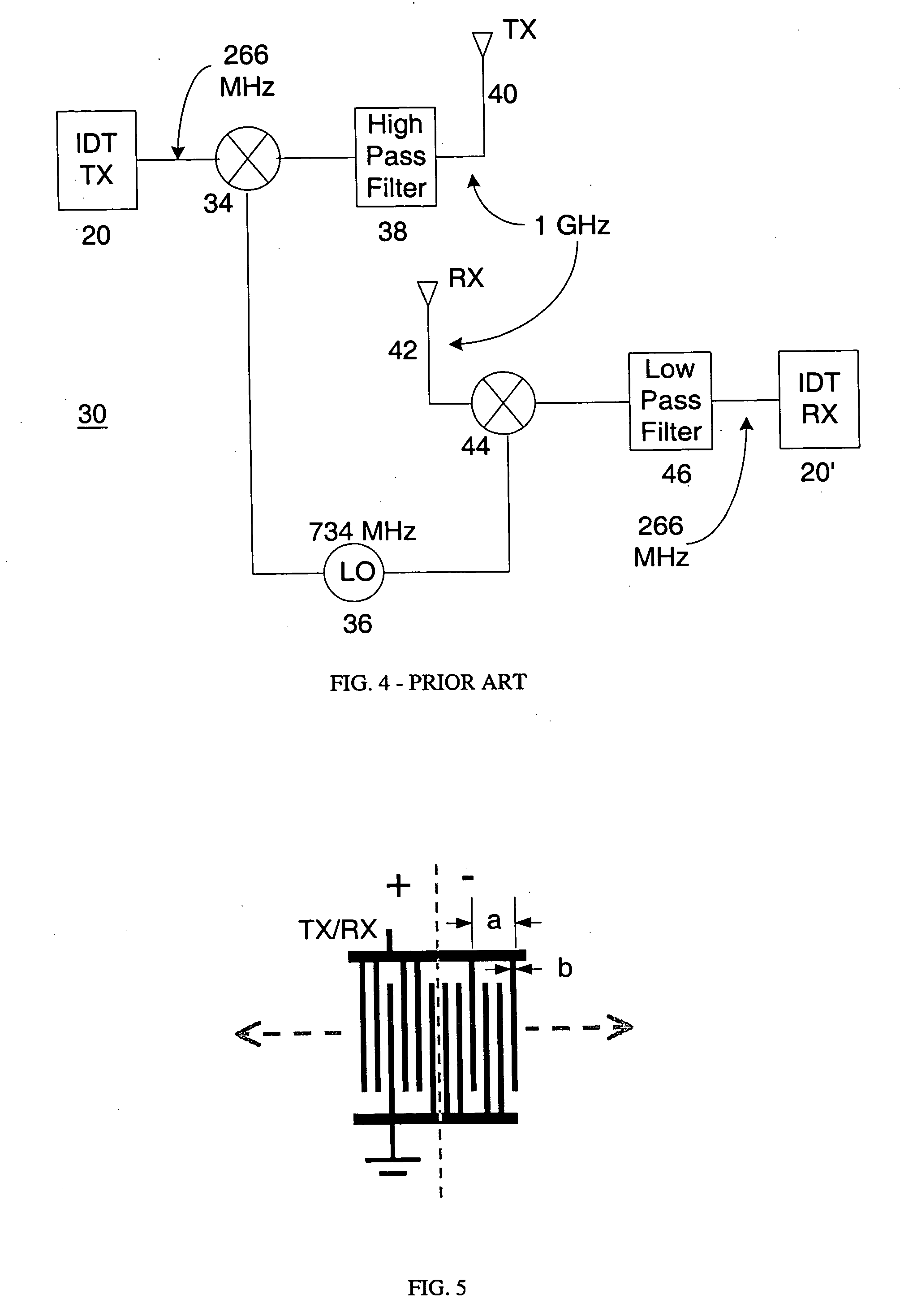 Wireless communication system using surface acoustic wave (SAW) second harmonic techniques