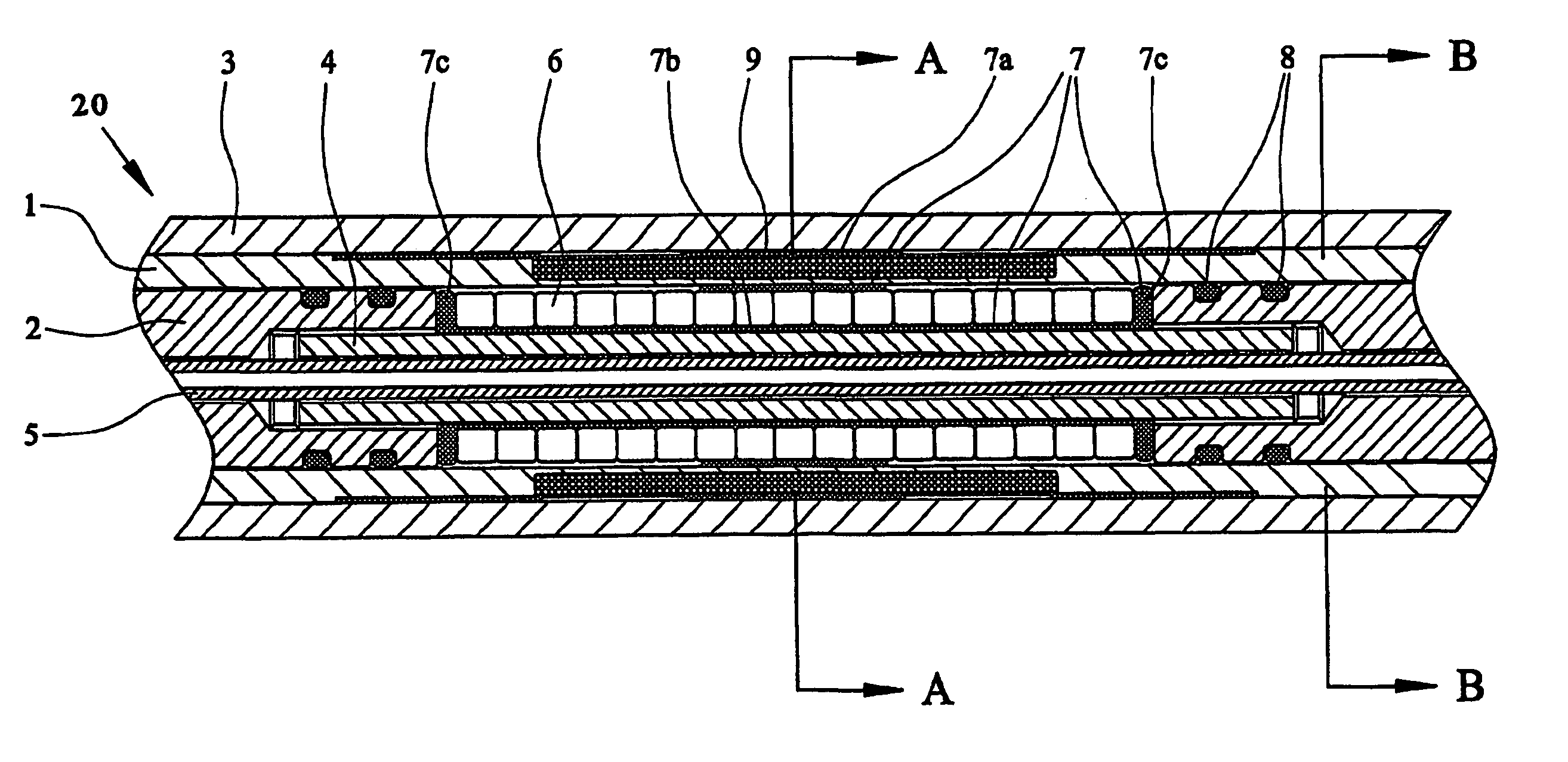 Induction logging antenna