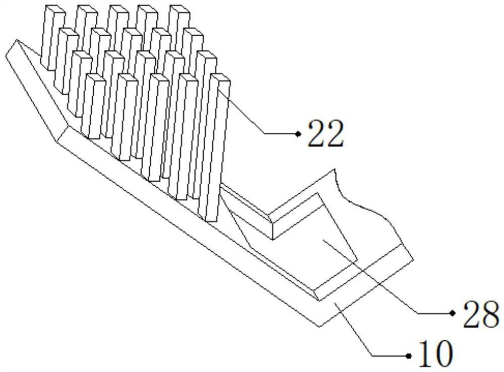 Small accessory cleaning device for automobile accessory selling