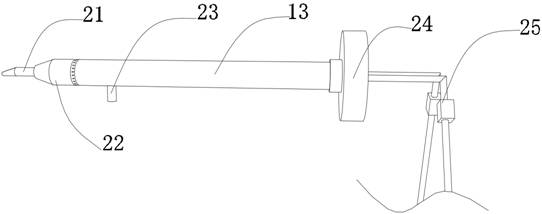 Negative pressure type rapid dredging device for cardiovascular and cerebrovascular embolism