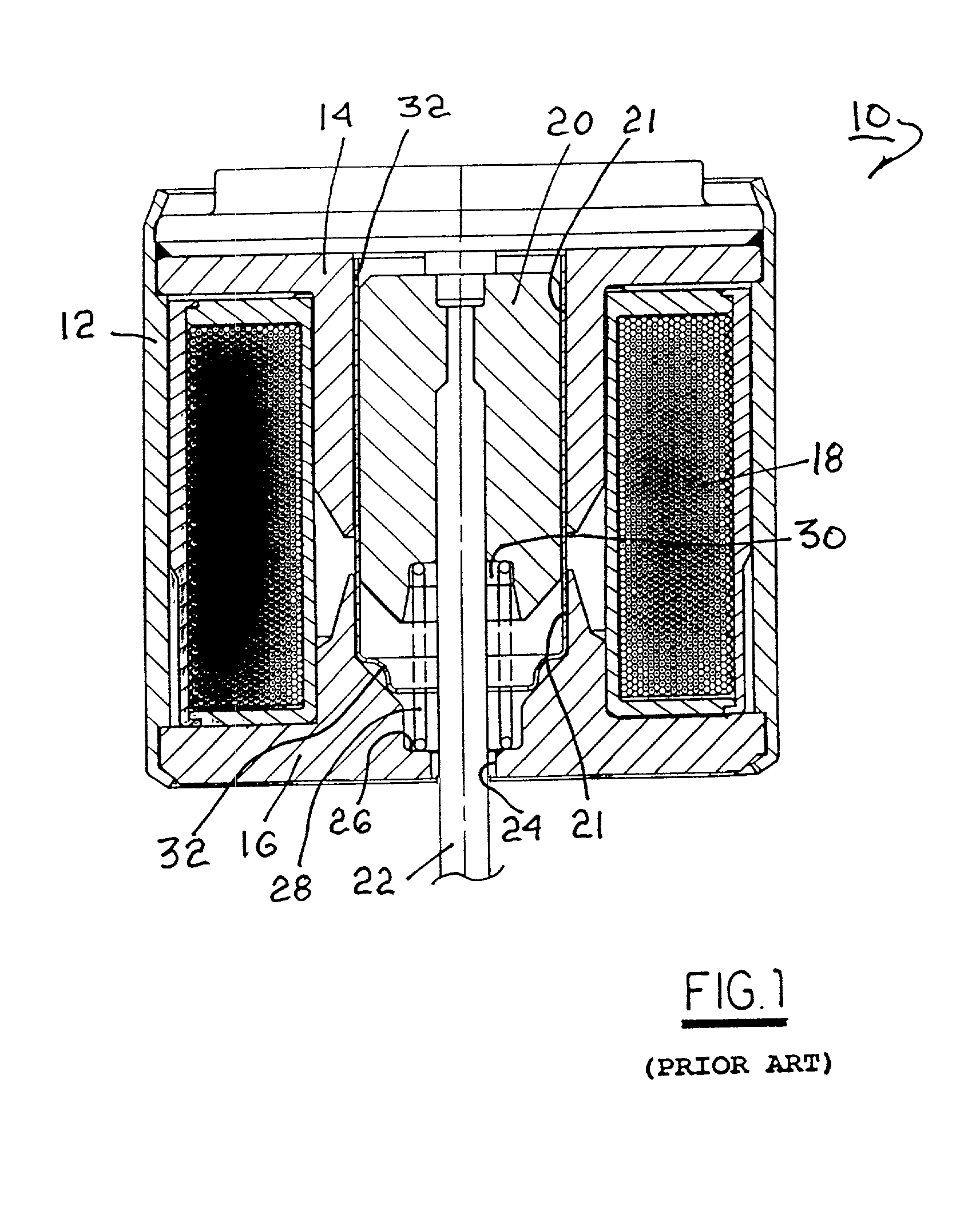 Sleeveless solenoid for a linear actuator