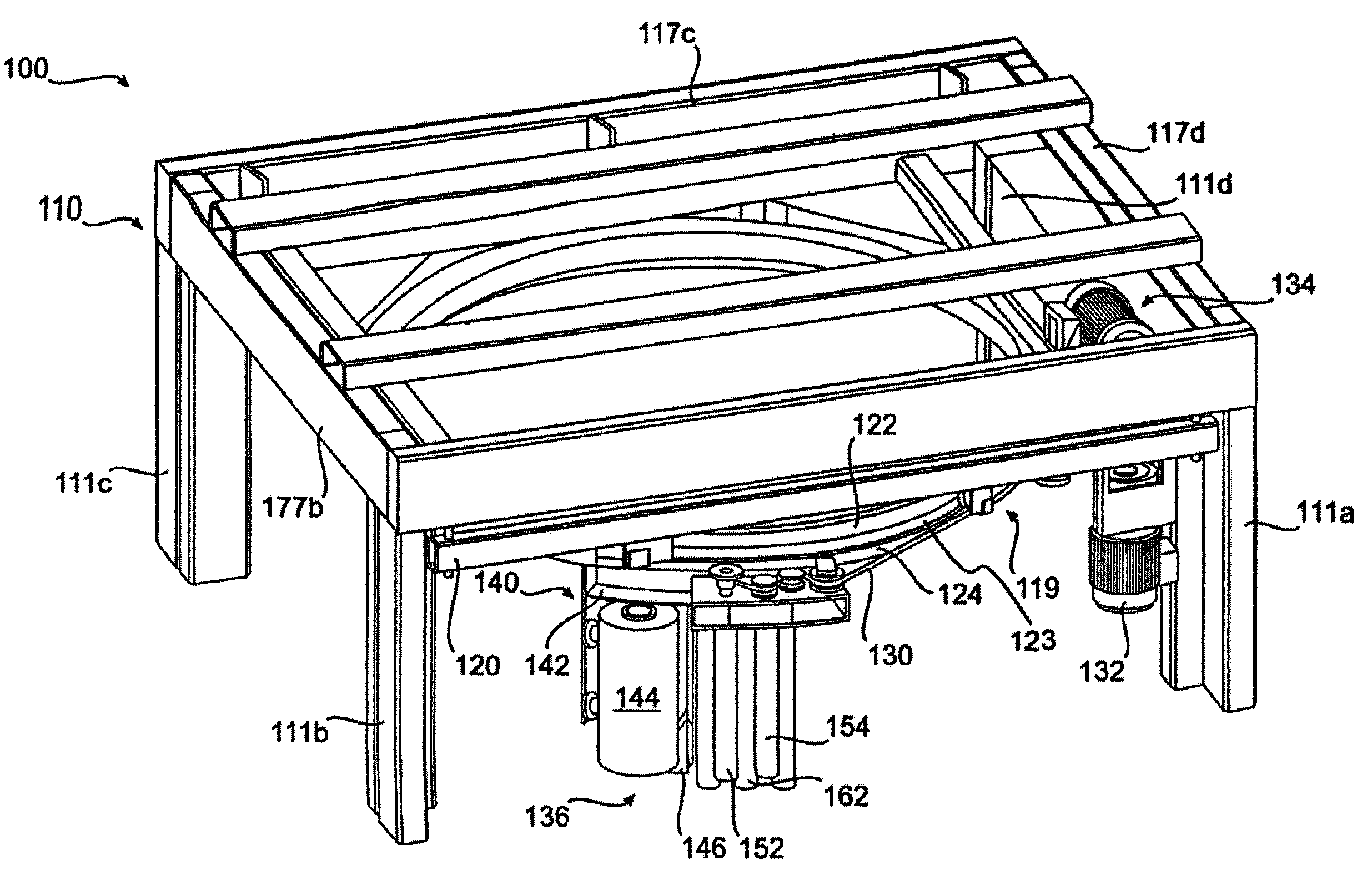 Method for dispensing a predetermined amount of film relative to load girth