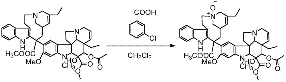 Preparation method of vinorelbine