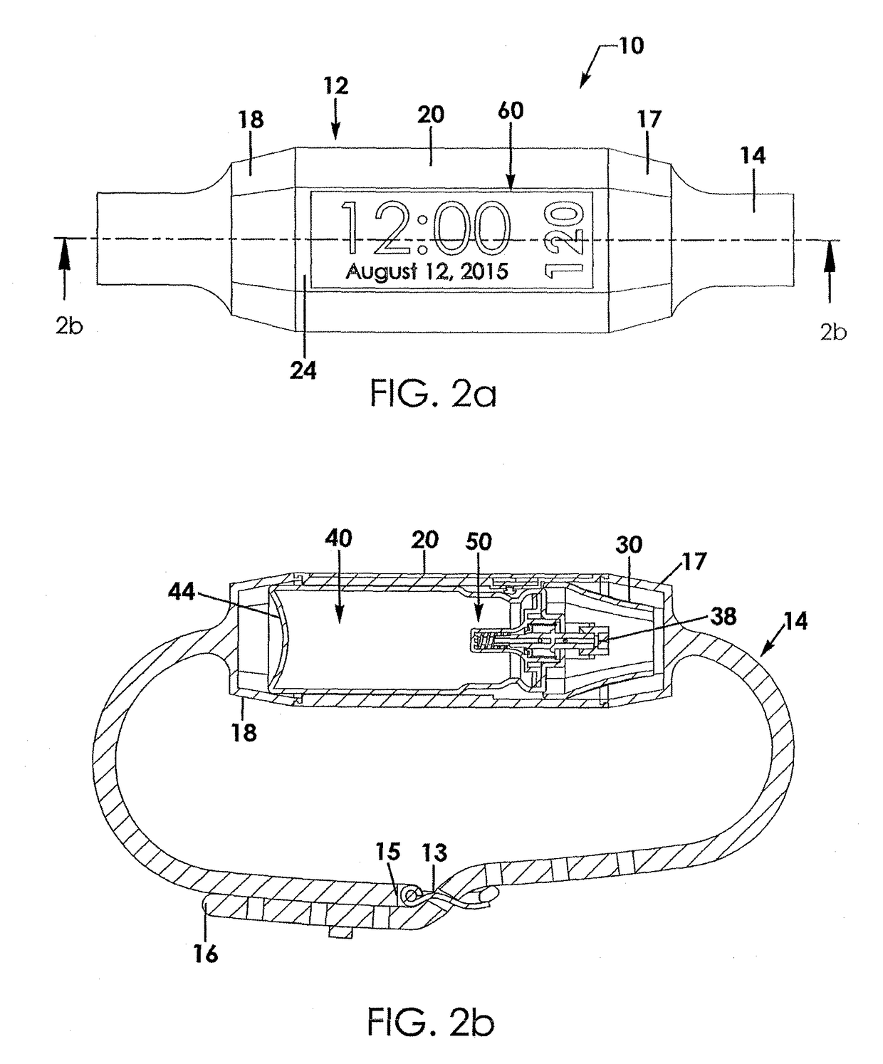 Wearable wrist inhaler