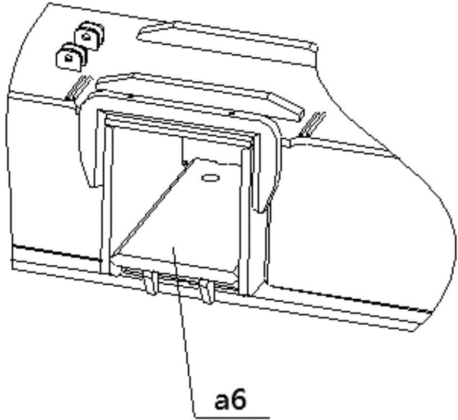 Plug-in tracked chassis structure