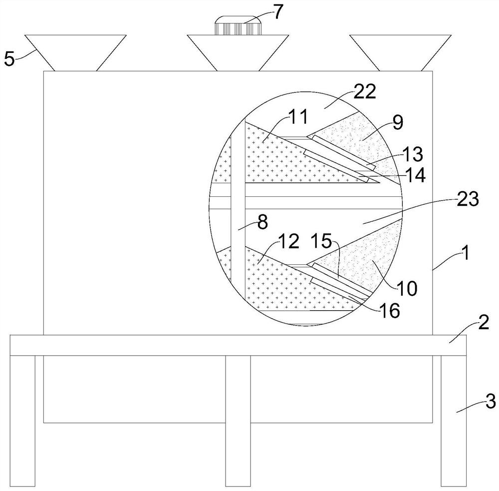 Processing device for biological reagent