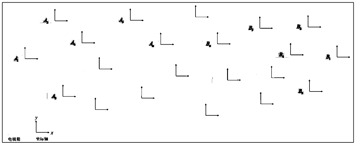 A multi-component resistivity detection method and system with arbitrary electrode layout