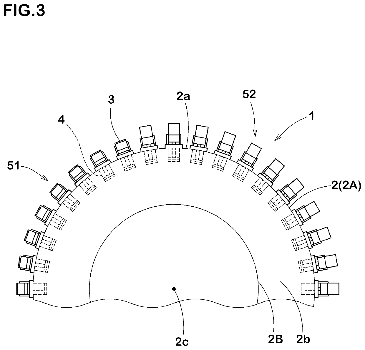 Belt drum device