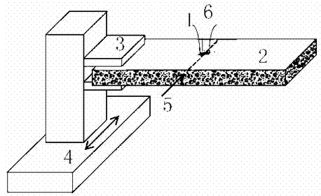 Foamed aluminum sandwich board bend forming method