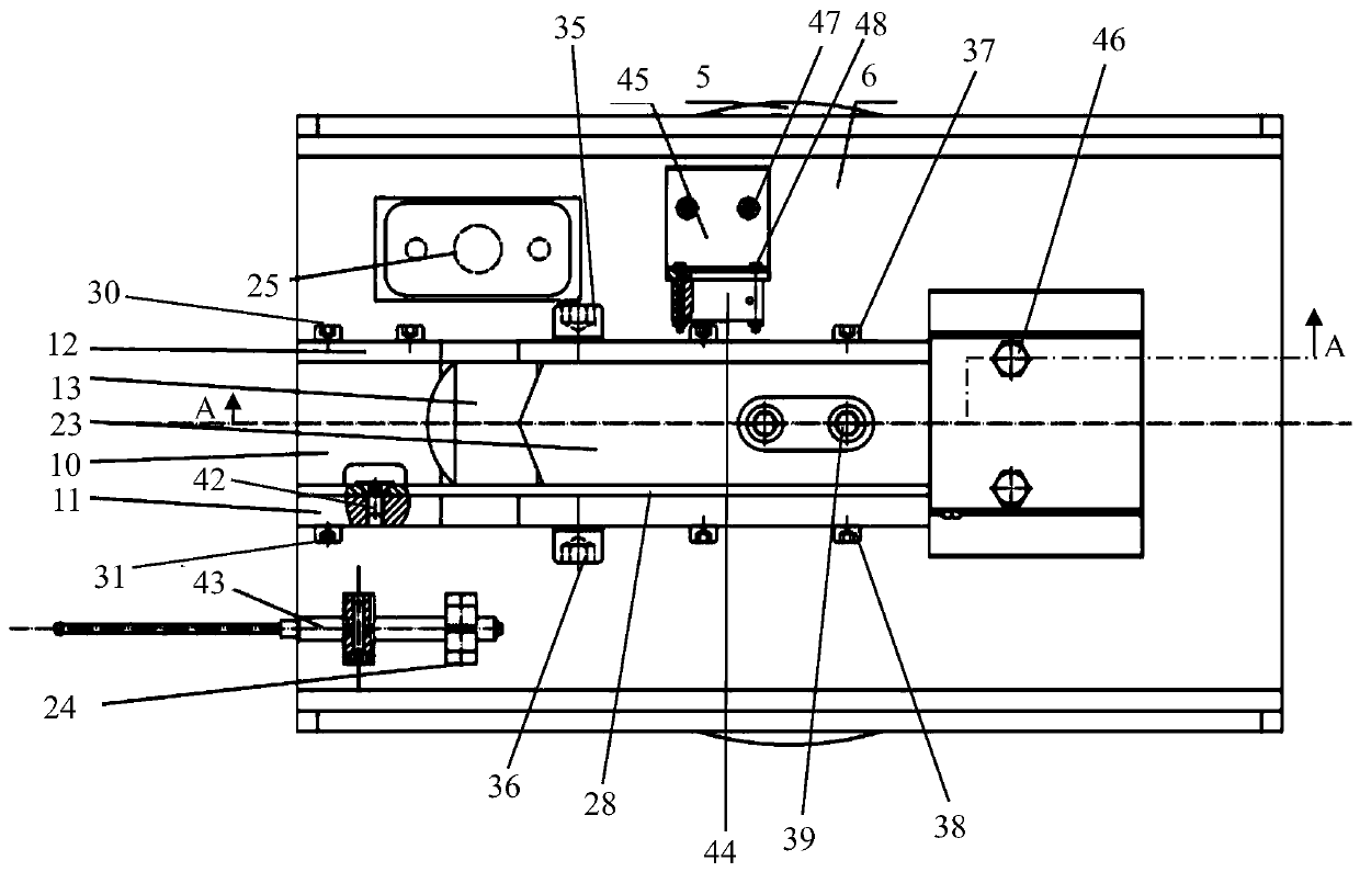 A steel strip shearing and clamping device