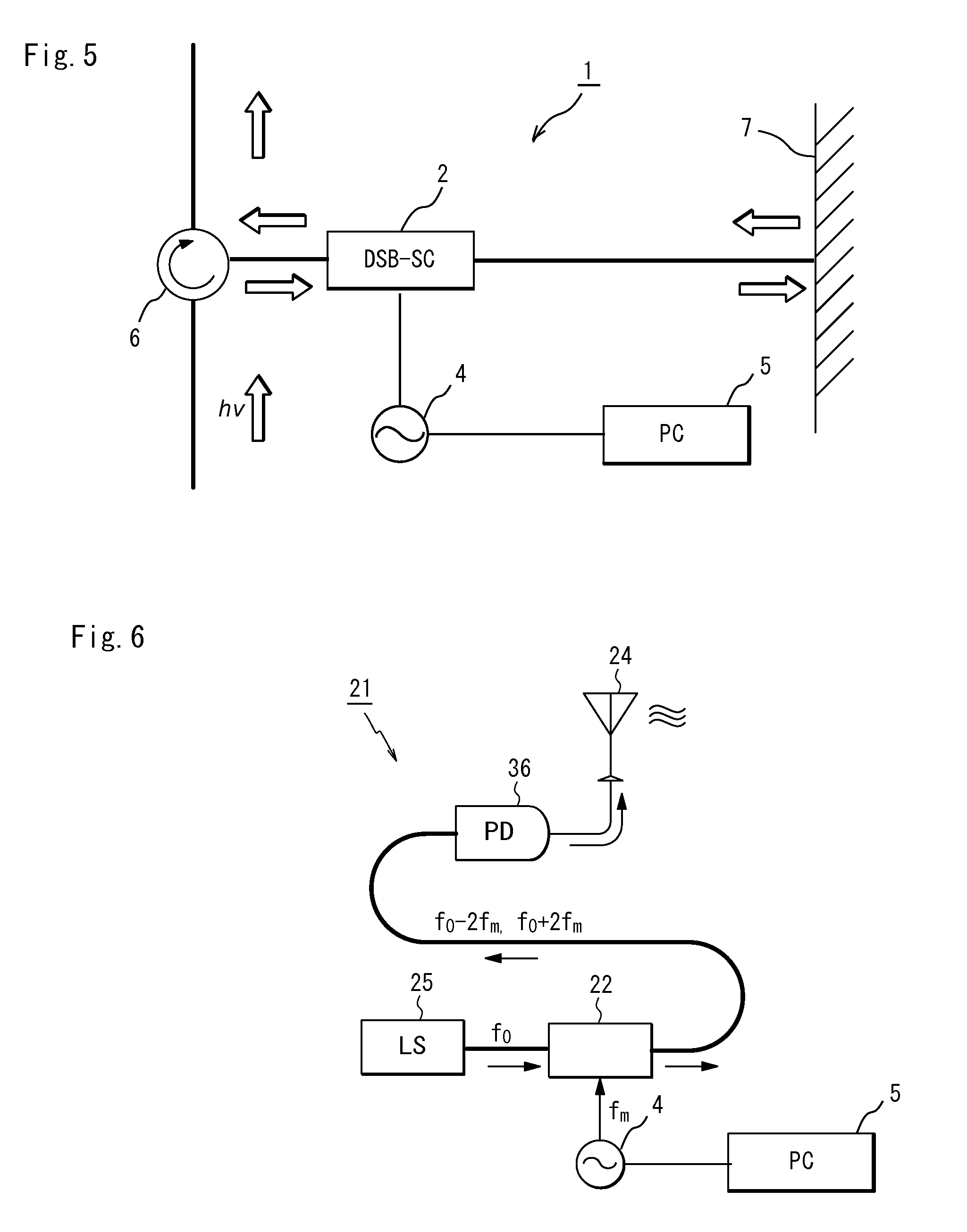 Fourth harmonic generating system using optical double side-band suppressed carrier modulator