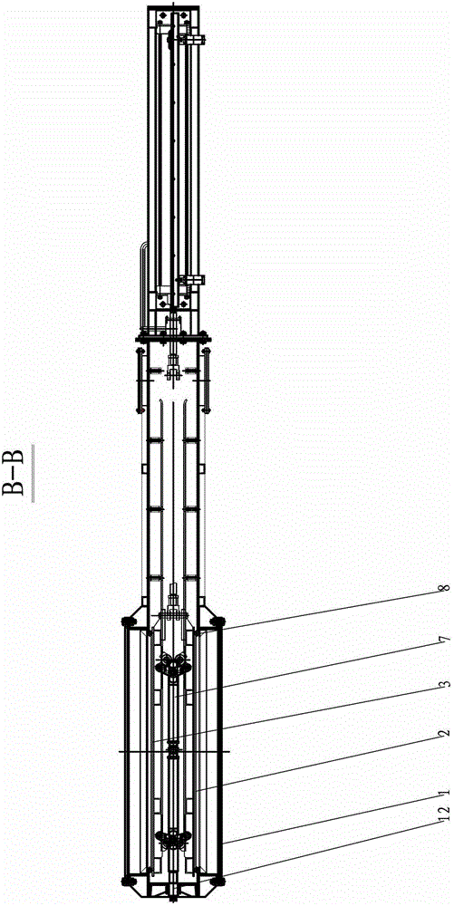 Internal tension type isolation door