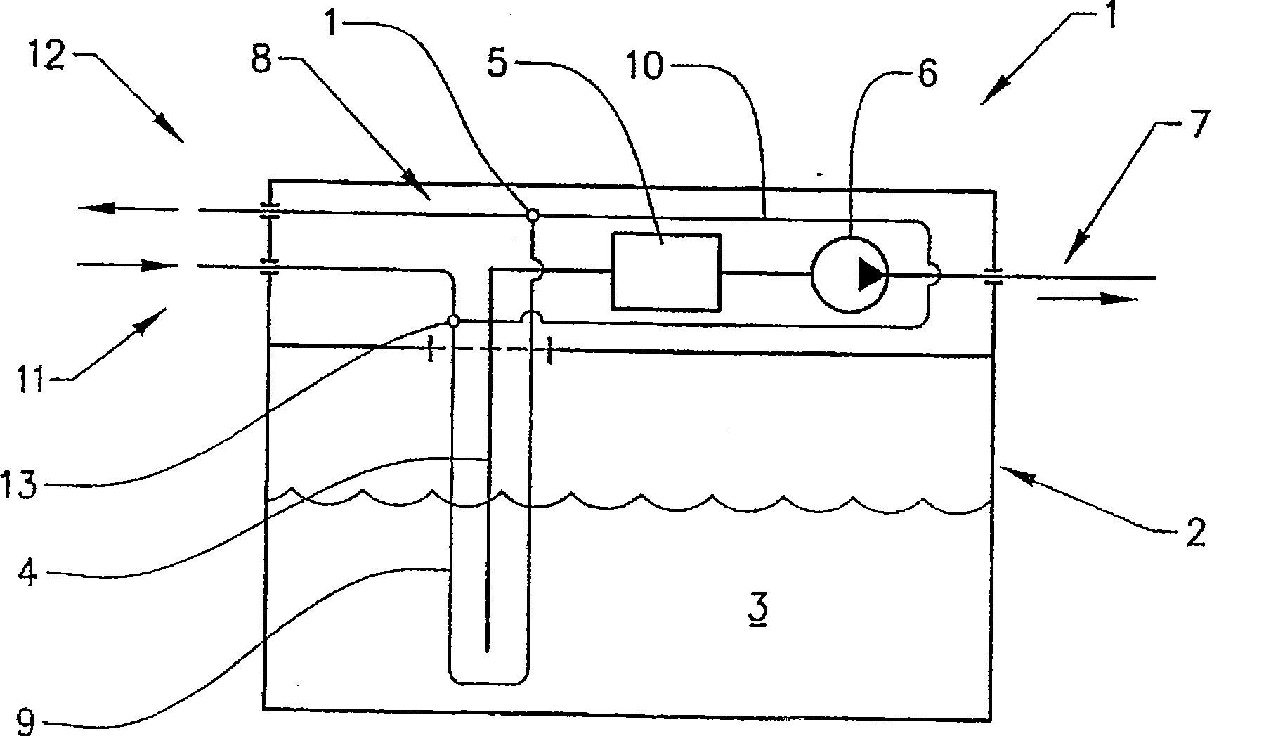 A liquid receptacle for a vehicle