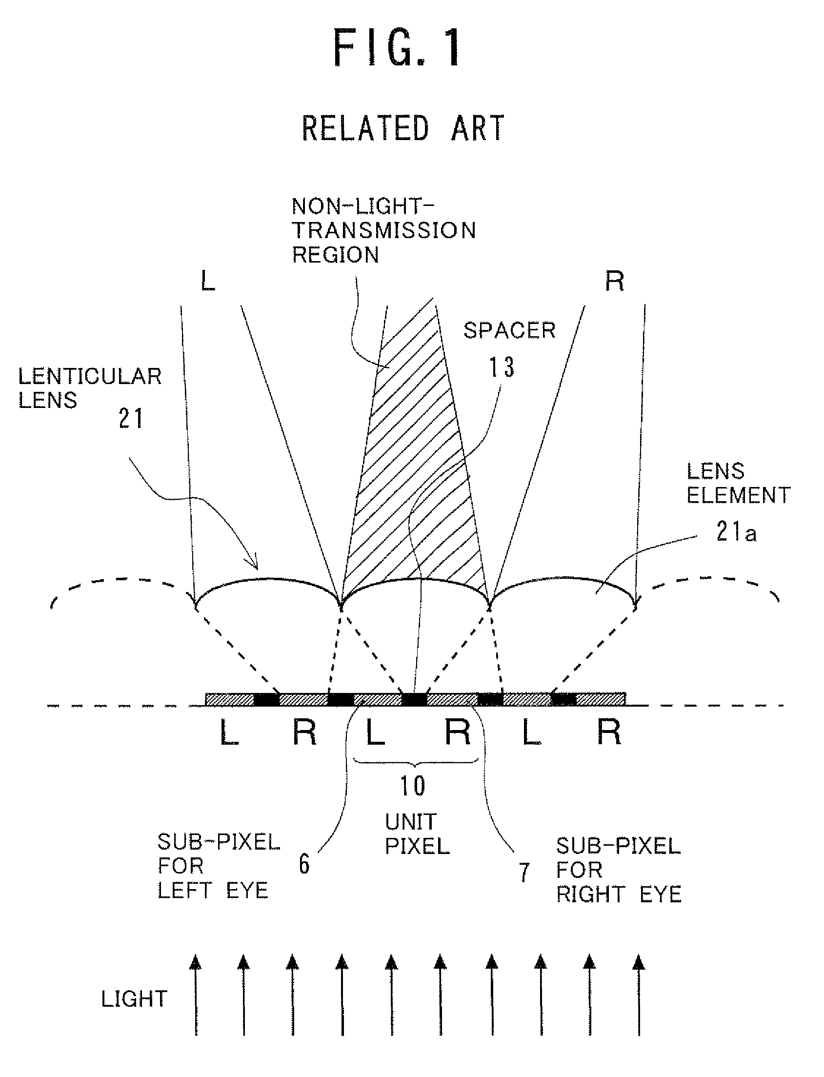 Display device and terminal unit using the same