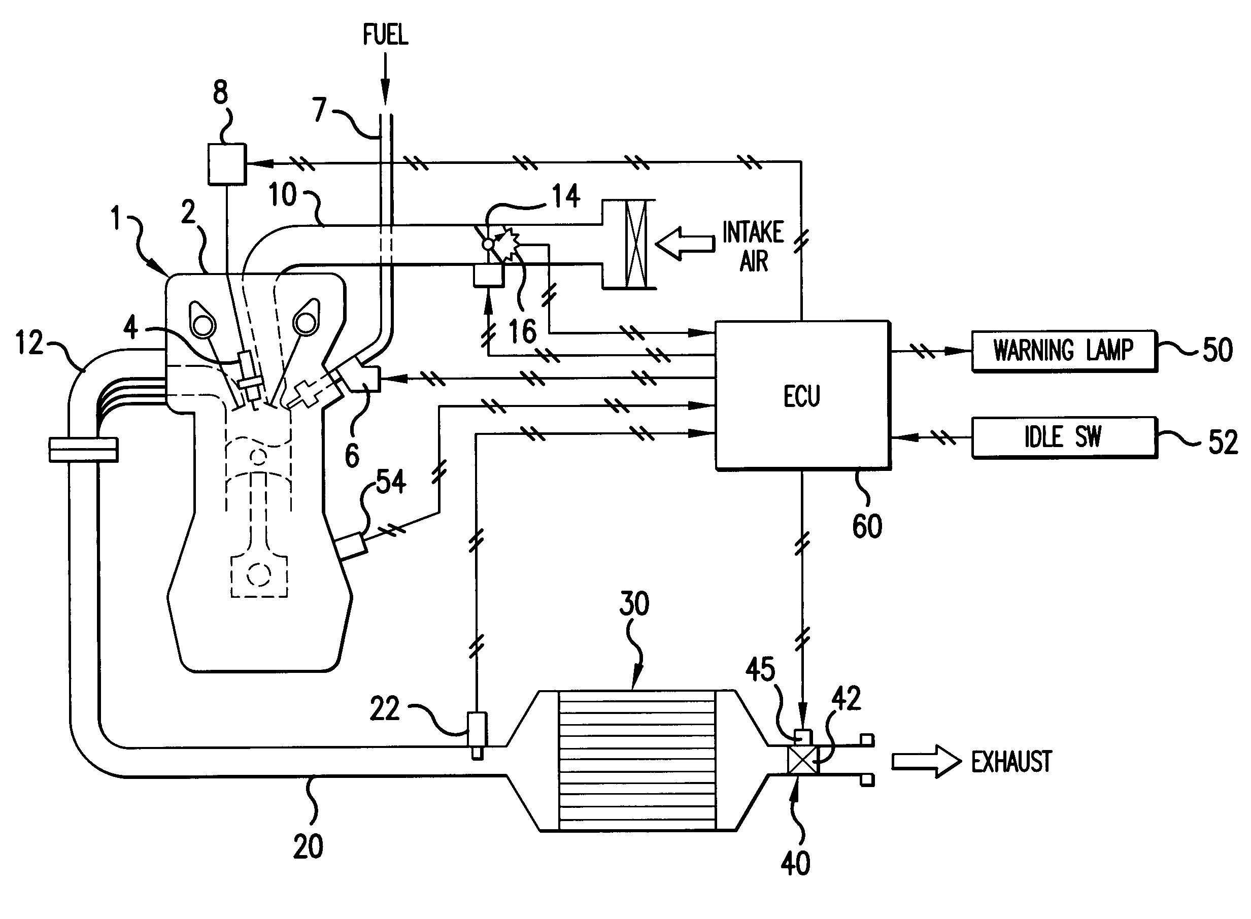 Exhaust emission control apparatus for internal combustion engine