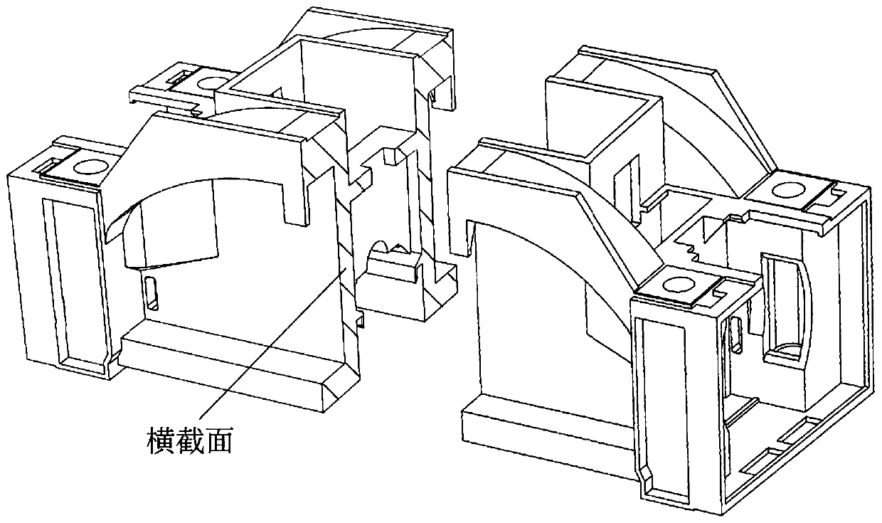 Press machine upper cross beam robust optimization design method based on negative ideal solution close distance