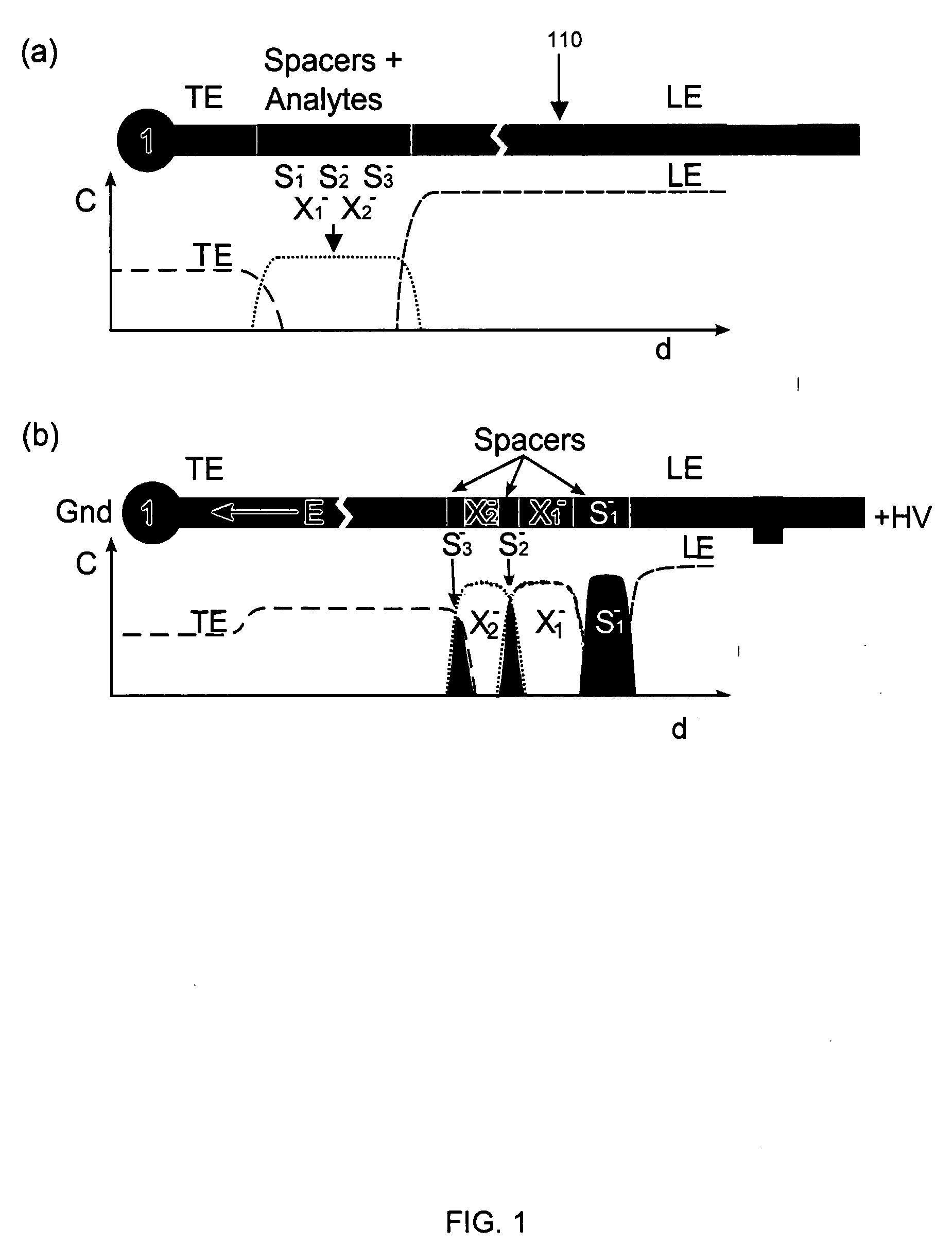 Method of detecting directly undetecable analytes using directly detectable spacer molecules