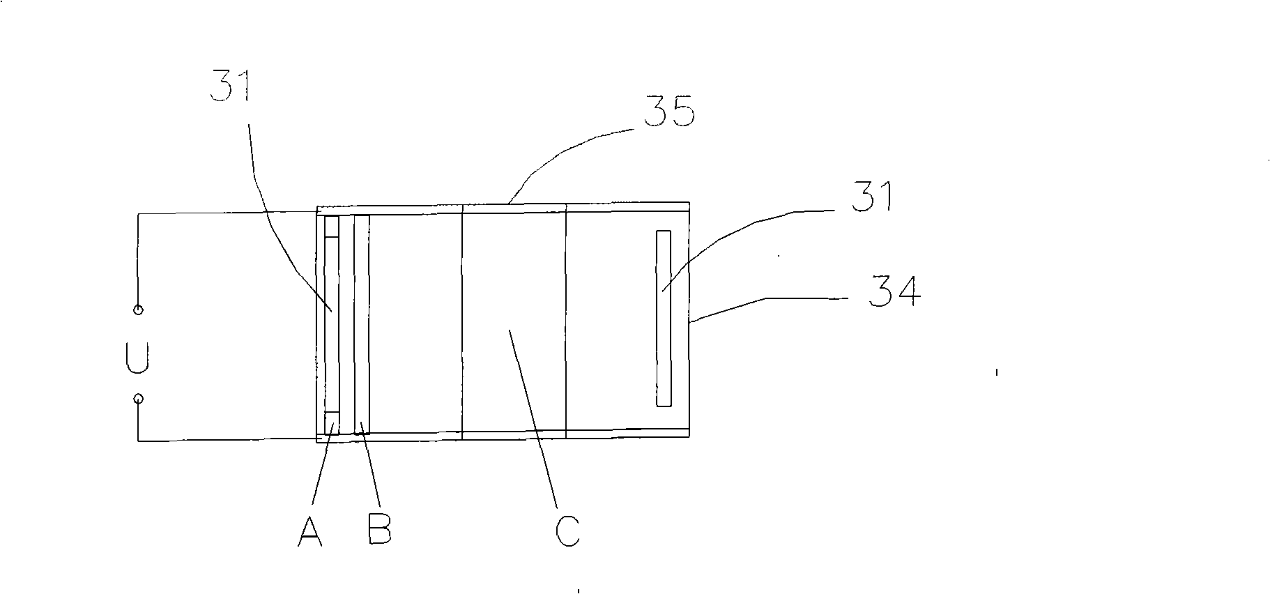 ITO heater and heating method of LCD