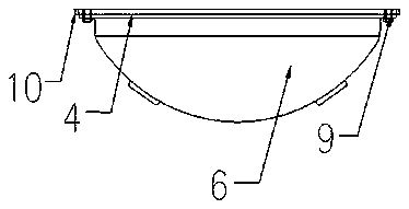 Punching-welding axle housing for automobile