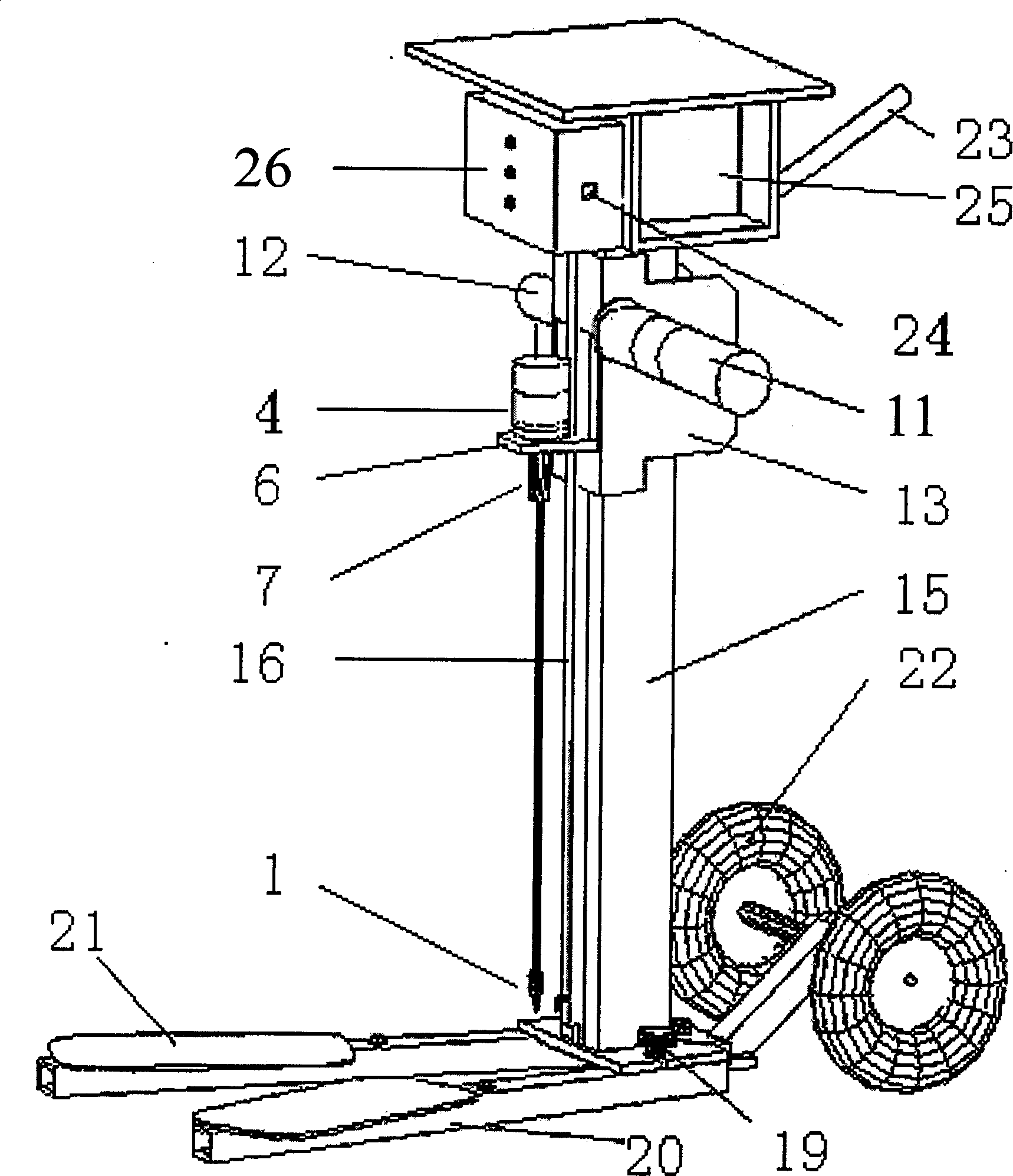 Composite sensor for synchronous real-time measuring three parameters and measuring apparatus