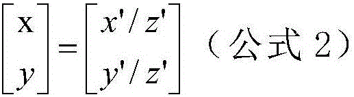 Shelf posture deviation detecting method and system based on characteristic information graph