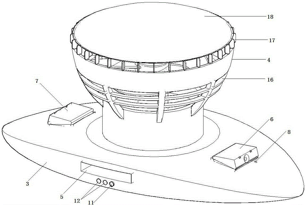 Safety helmet having airflow rainproof function