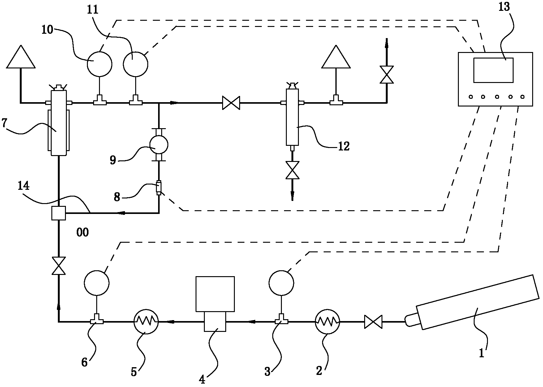 Dyeing hand sample machine and dyeing method thereof