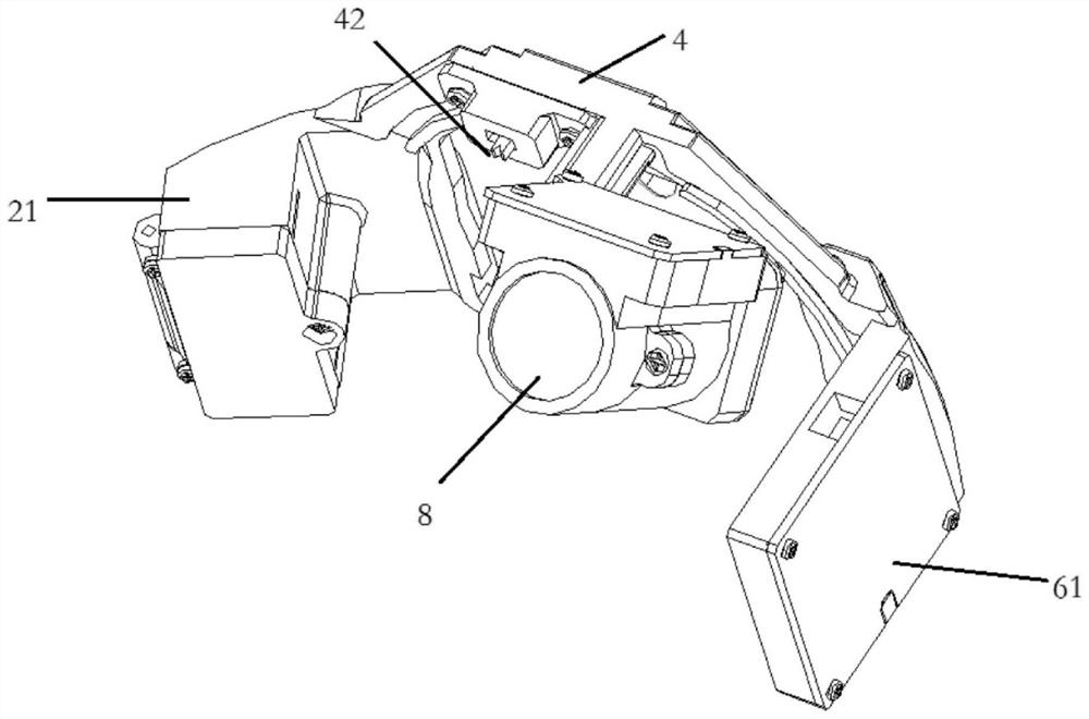 A fire visual detector and its fire mask