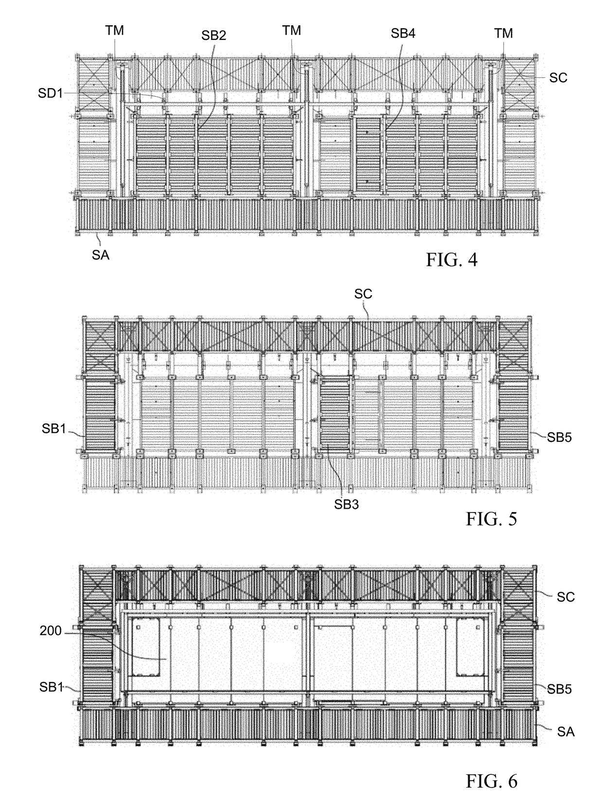 Portable robotic casting of volumetric modular building components