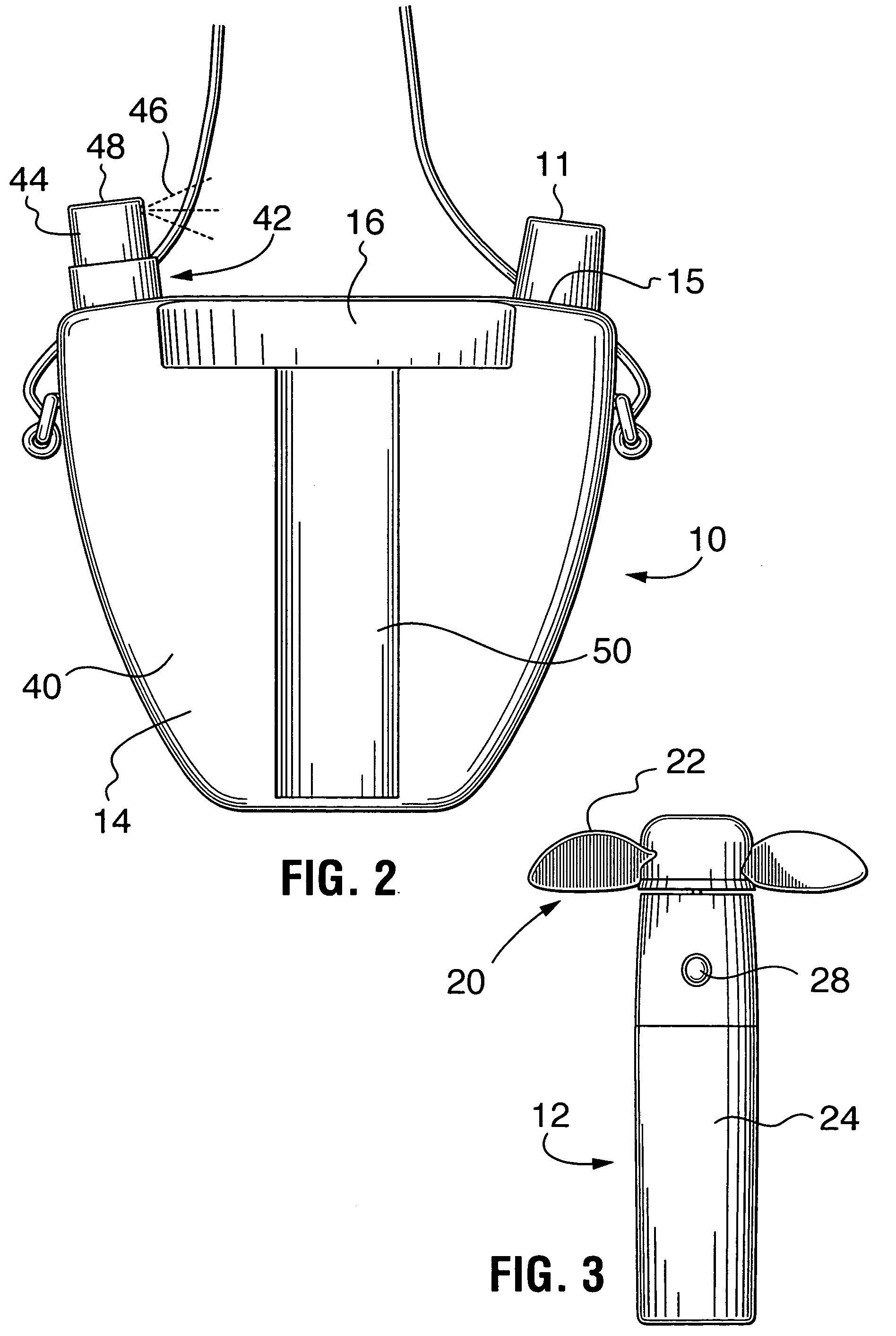 Portable spray fan