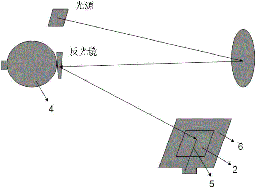 QE testing apparatus and testing method for solar cell