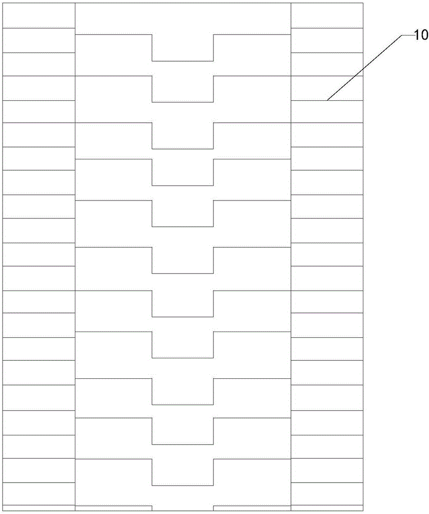 Horizontal quenching furnace