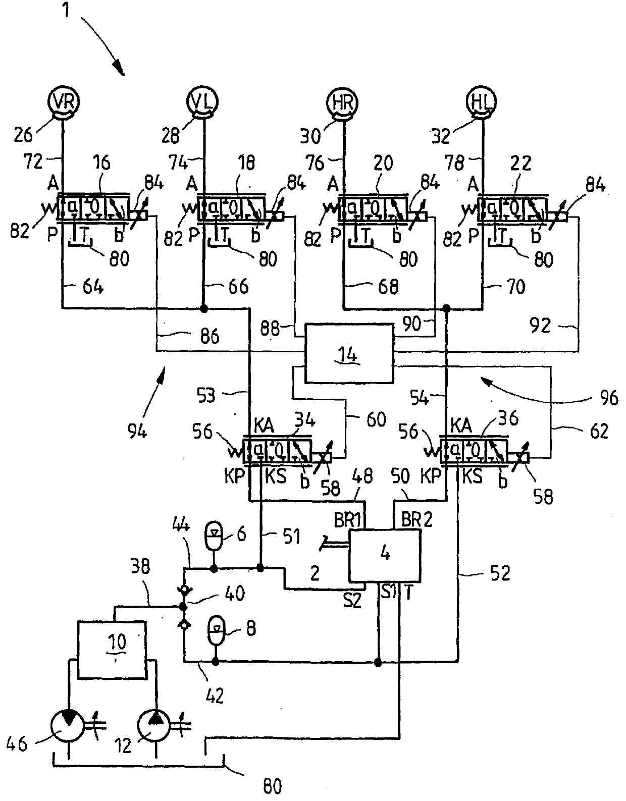 Hydraulic brake system