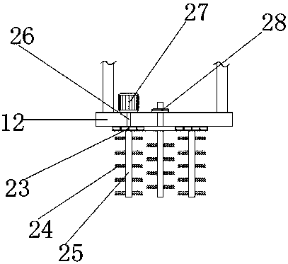 Sample collecting and storing device for medical inspection