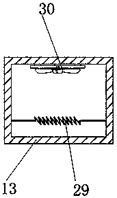 Sample collecting and storing device for medical inspection