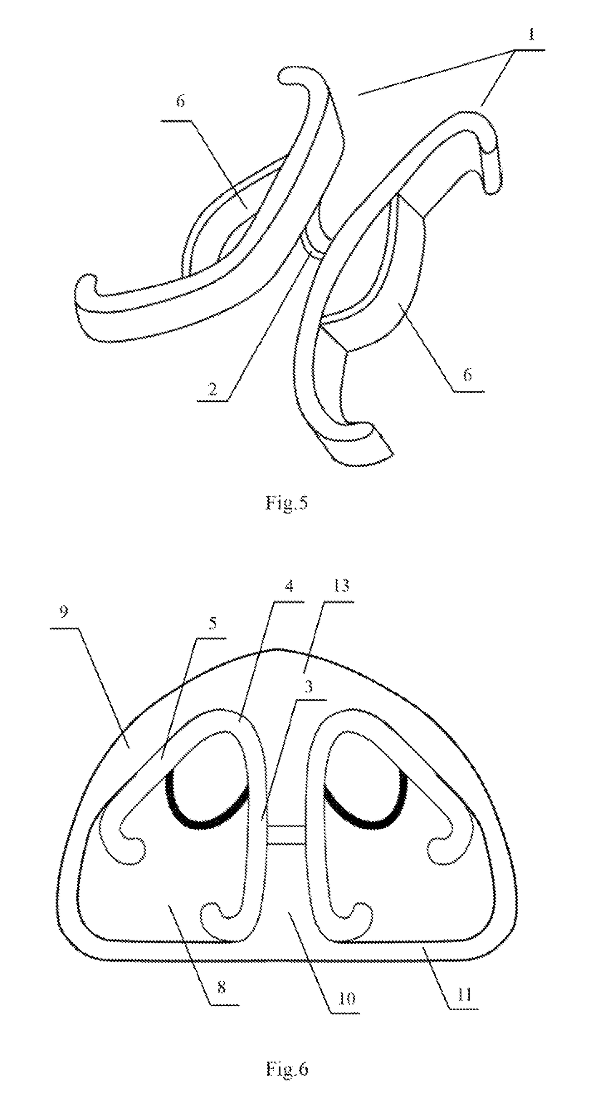 Nasal cavity dilator