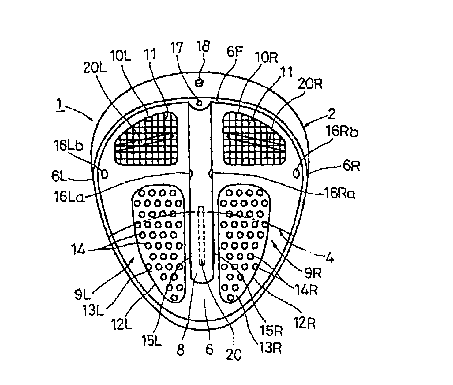 UV radiation treatment apparatus