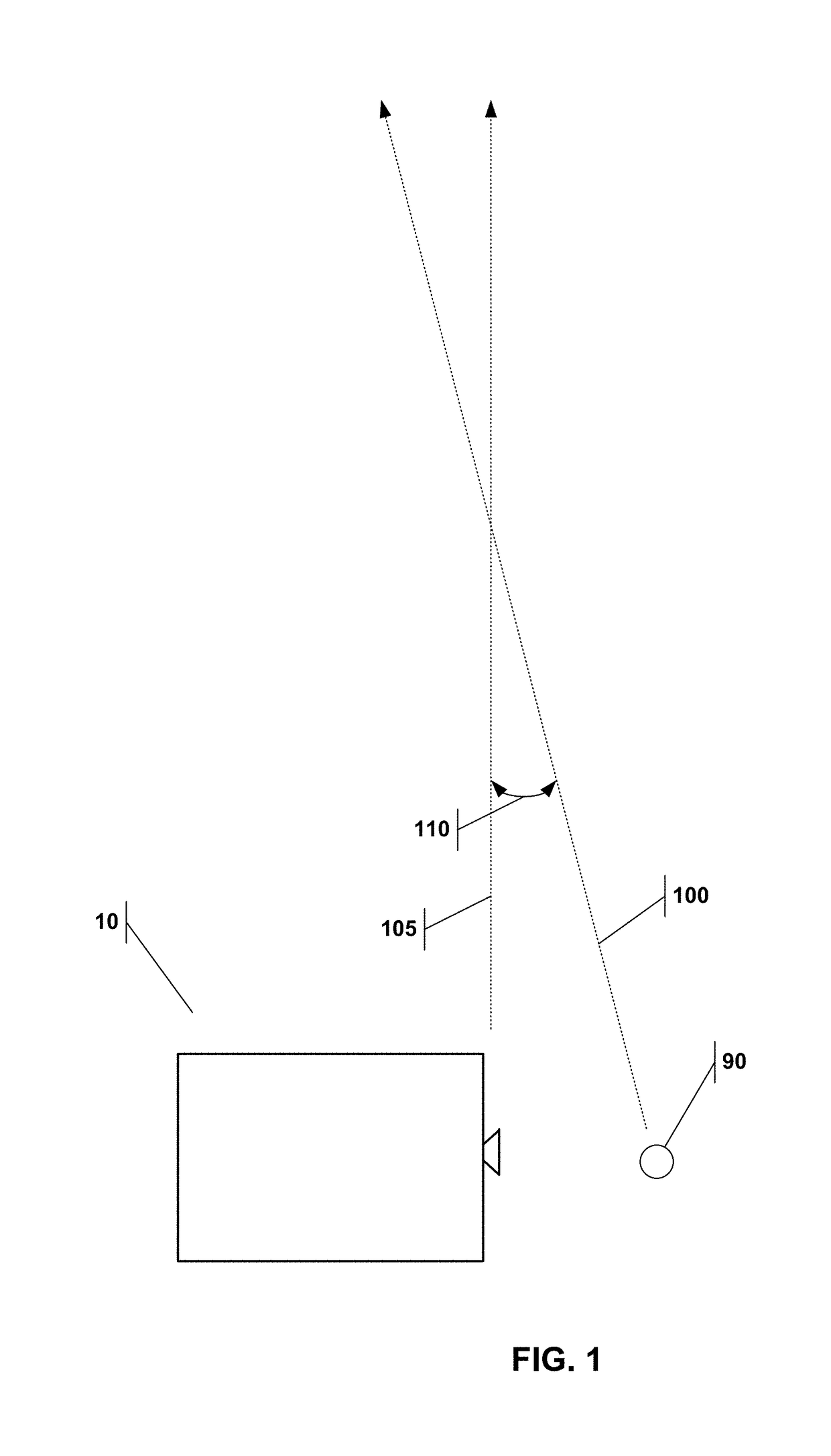 Golf ball launch monitor target alignment method and system