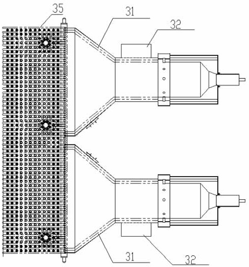 Low-nitrogen, efficient and energy-saving high-temperature and high-pressure circulating fluidized bed boiler